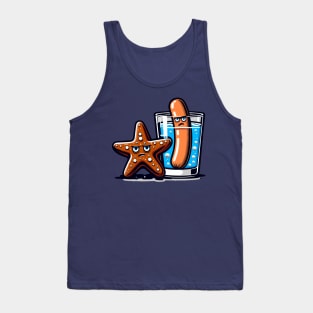 Chocolate Starfish & Hot Dog Flavored Water Tank Top